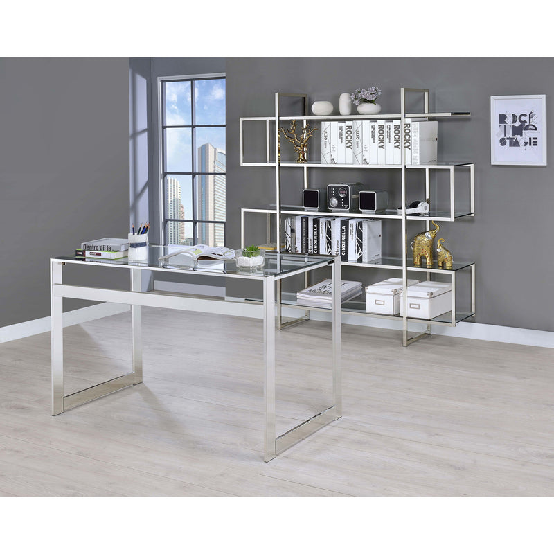 Harison - 5 Shelf Bookshelf - Clear