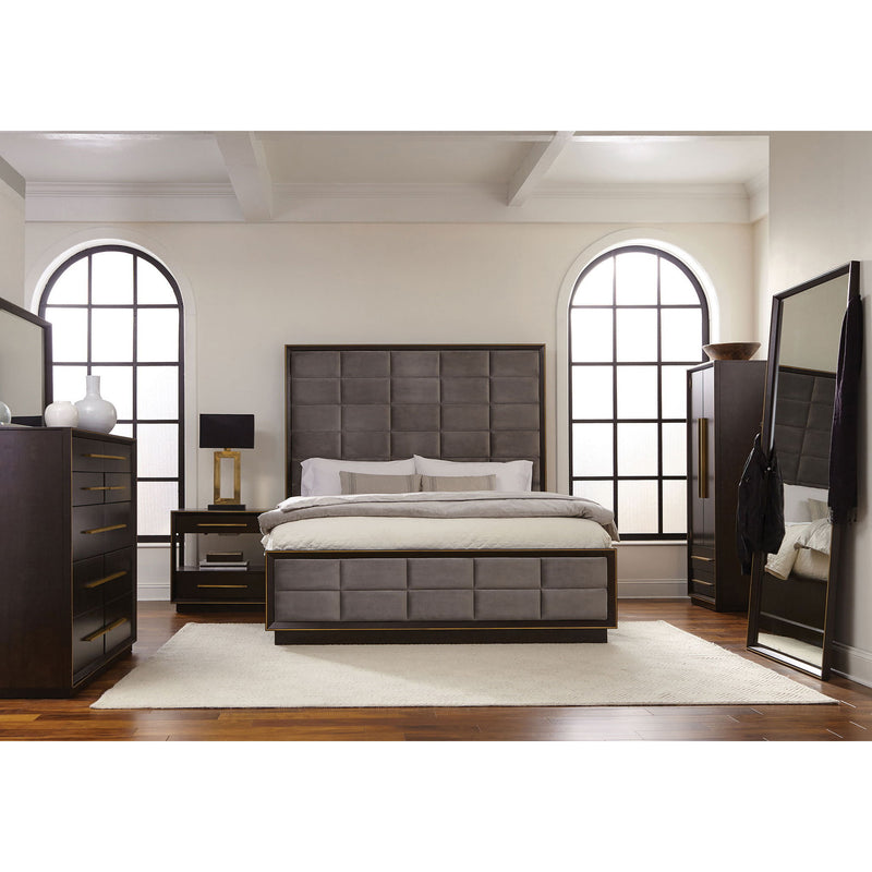 Prescott - 5 Drawer Chest - Brown