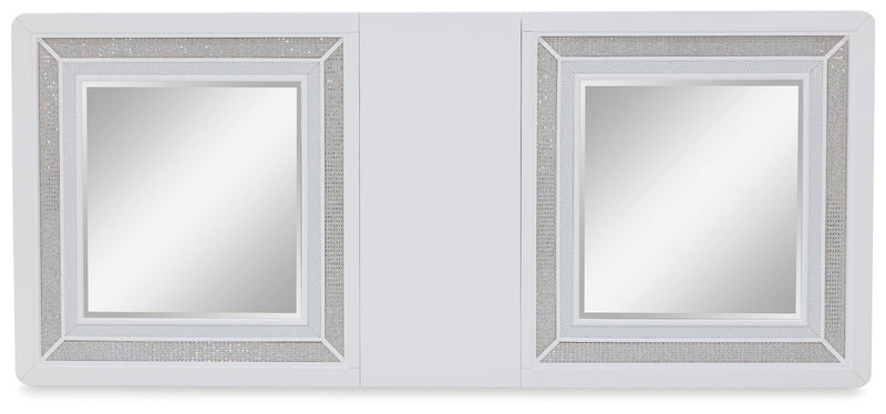 Chalanna - Rectangular Dining Room Extension Table - White