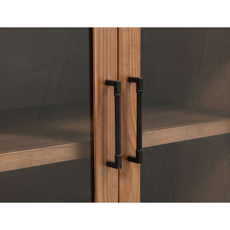 4 Door Sideboard With Dual Drawers - Natural