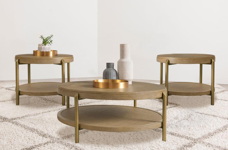 Arini - Round Coffee And End Table Set