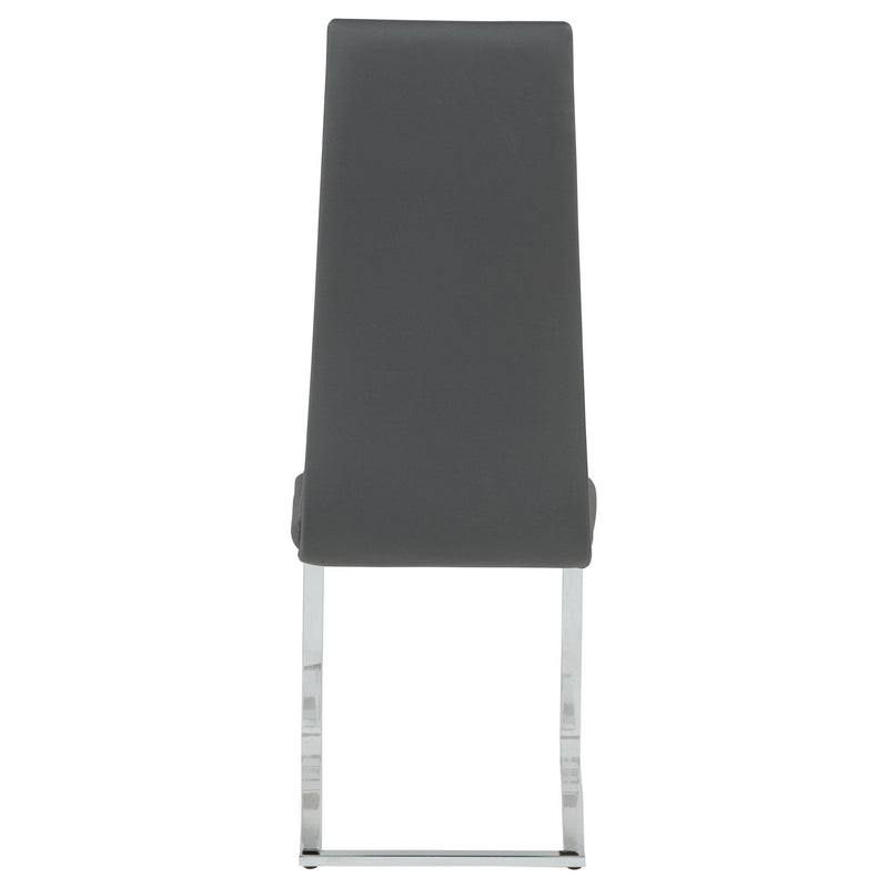 Montclair Upholstered Dining Side Chair Grey (Set of 4)