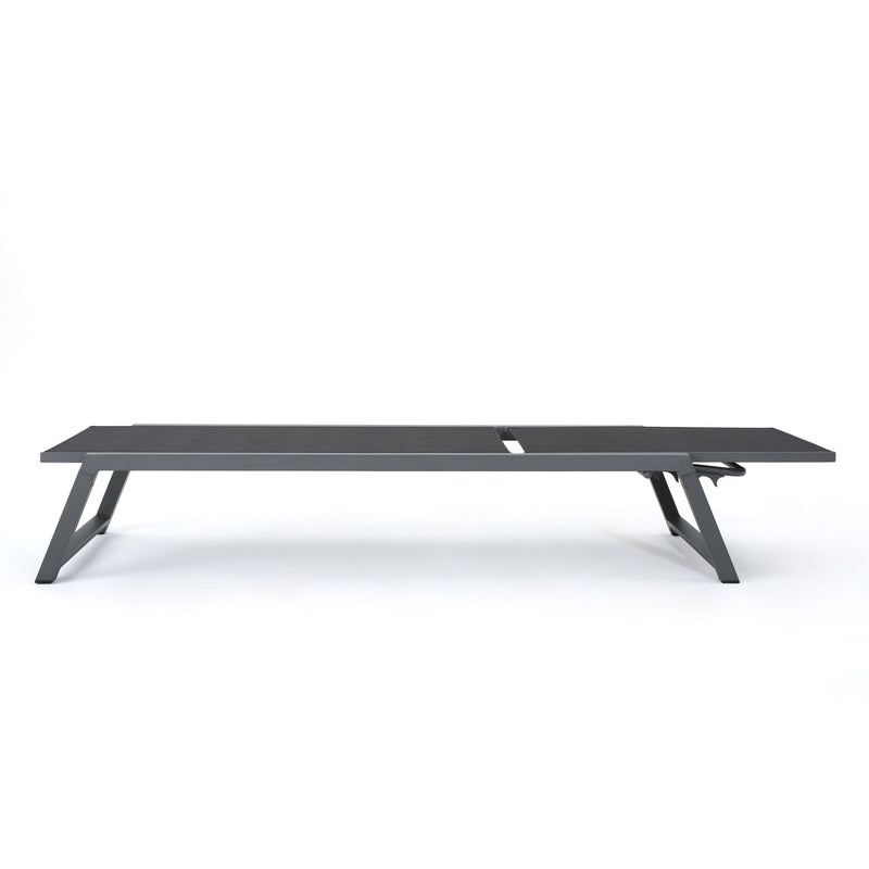 Myers - Modern Chaise Lounge Set With Adjustable Back