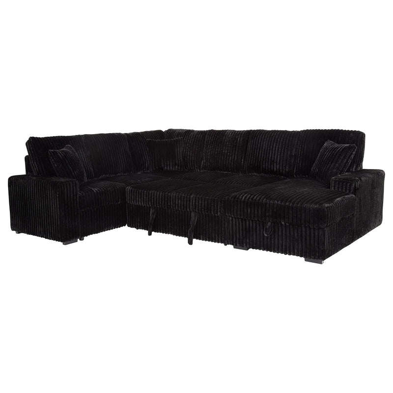 Thurston - Storage Sectional Sofa With Pop Up Bed