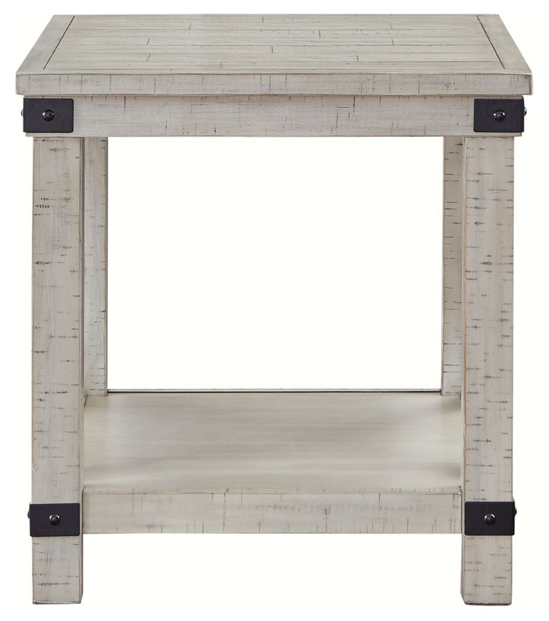 Carynhurst - Rectangular End Table - Whitewash