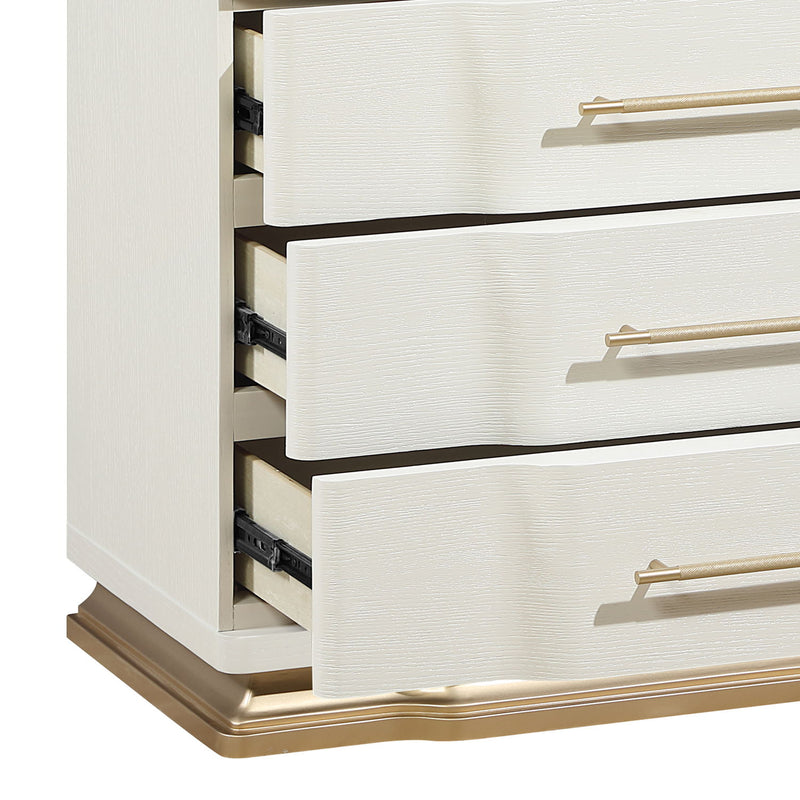Lexington - 3 Drawer Nightstand - Beige