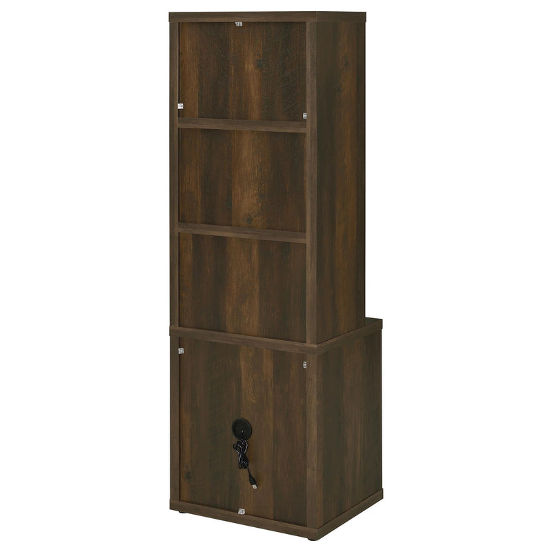 Geary - 3 Piece Wall Unit Bookcase Set With USB Storage
