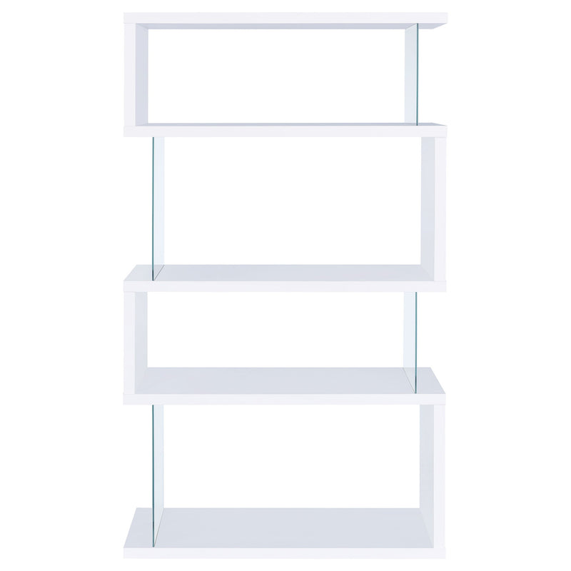 Elias - 4 Shelf Bookshelf With Zigzag Design