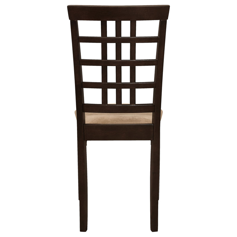 Vanetta - 3 Piece Dining Set With Drop Leaf Table And Chairs - Cappuccino