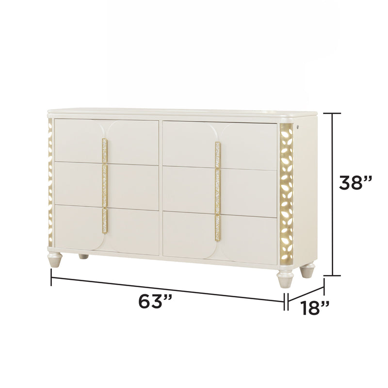 Cinderella - Bedroom Set With LED