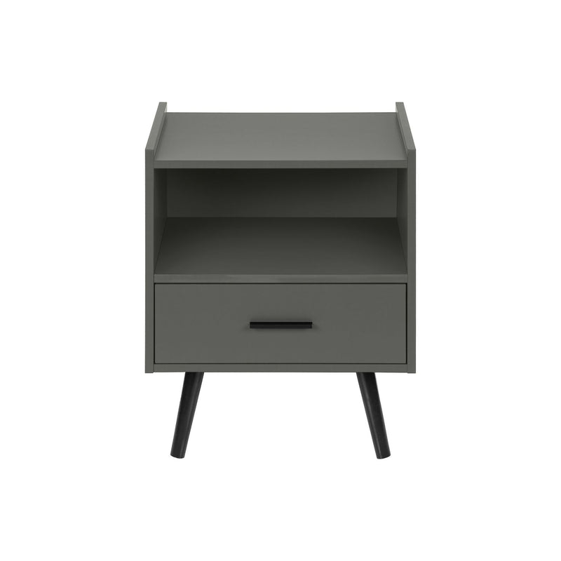 Modern Accent Table With Storage Drawer