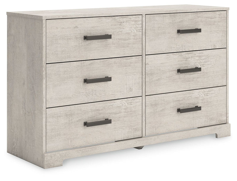 Shawburn - Six Drawer Dresser - Gray