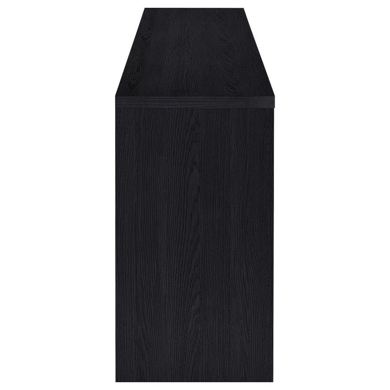 Denison - 3 Piece Entertainment Center 79" TV Stand - Black