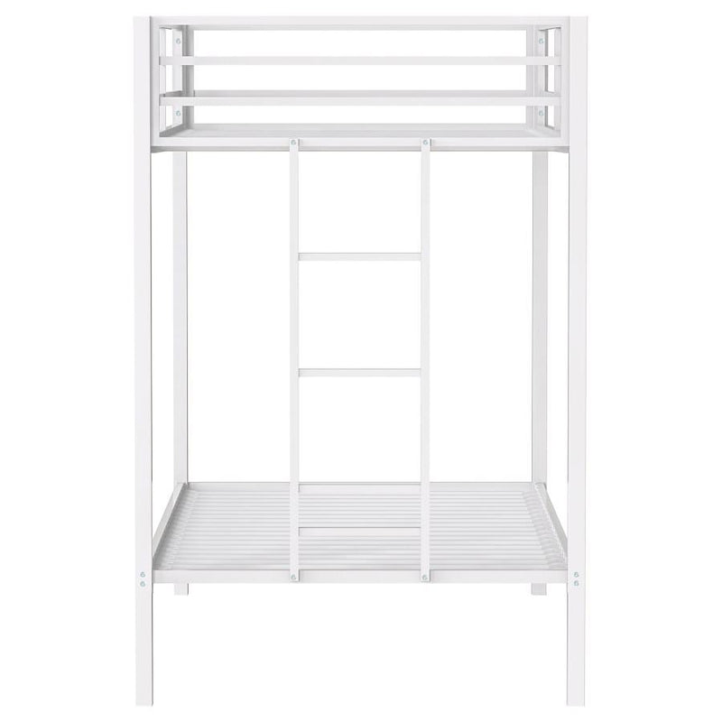 Alevera - Metal Bunk Bed With Ladder