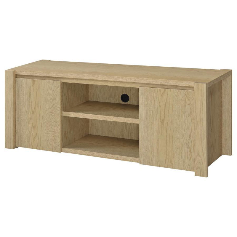 Laurelton - 3 Piece Entertainment Center TV Stand - Light Oak