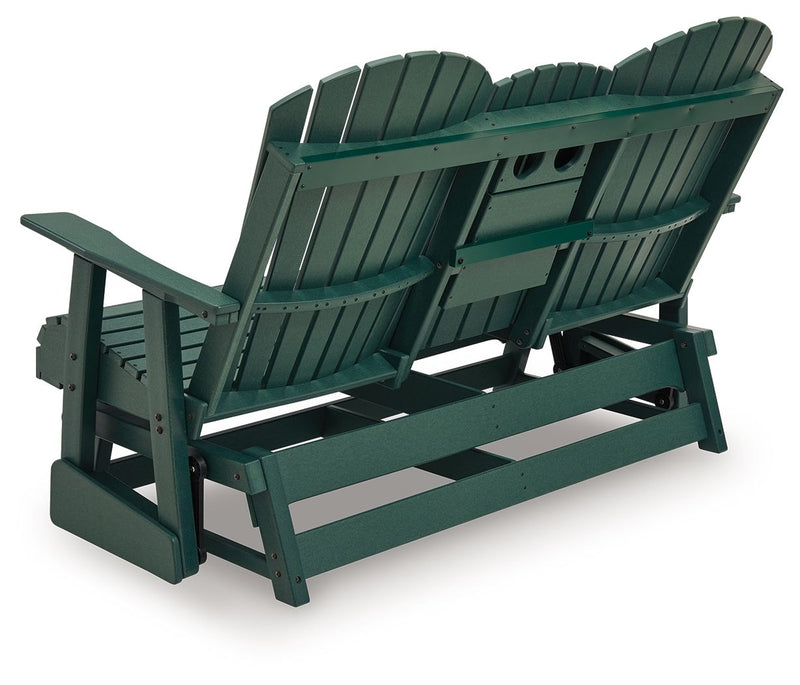 Shell Beach - Loveseat Glider - Green