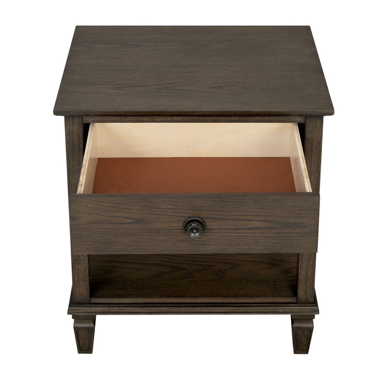 Victoria - Bedside Table With Drawer And Shelf