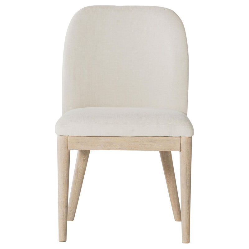 Solano Upholstered Dining Side Chair Beige (Set of 2)