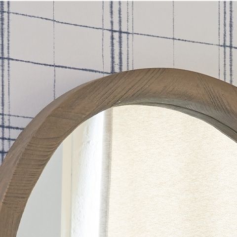 Aarilynn - Accent Mirror - Antique Brown