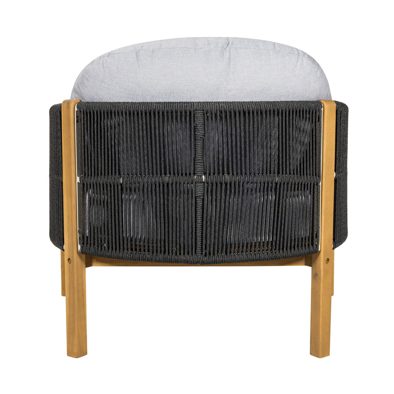 Grotta - Outdoor Wood Club Chair (Set of 2)