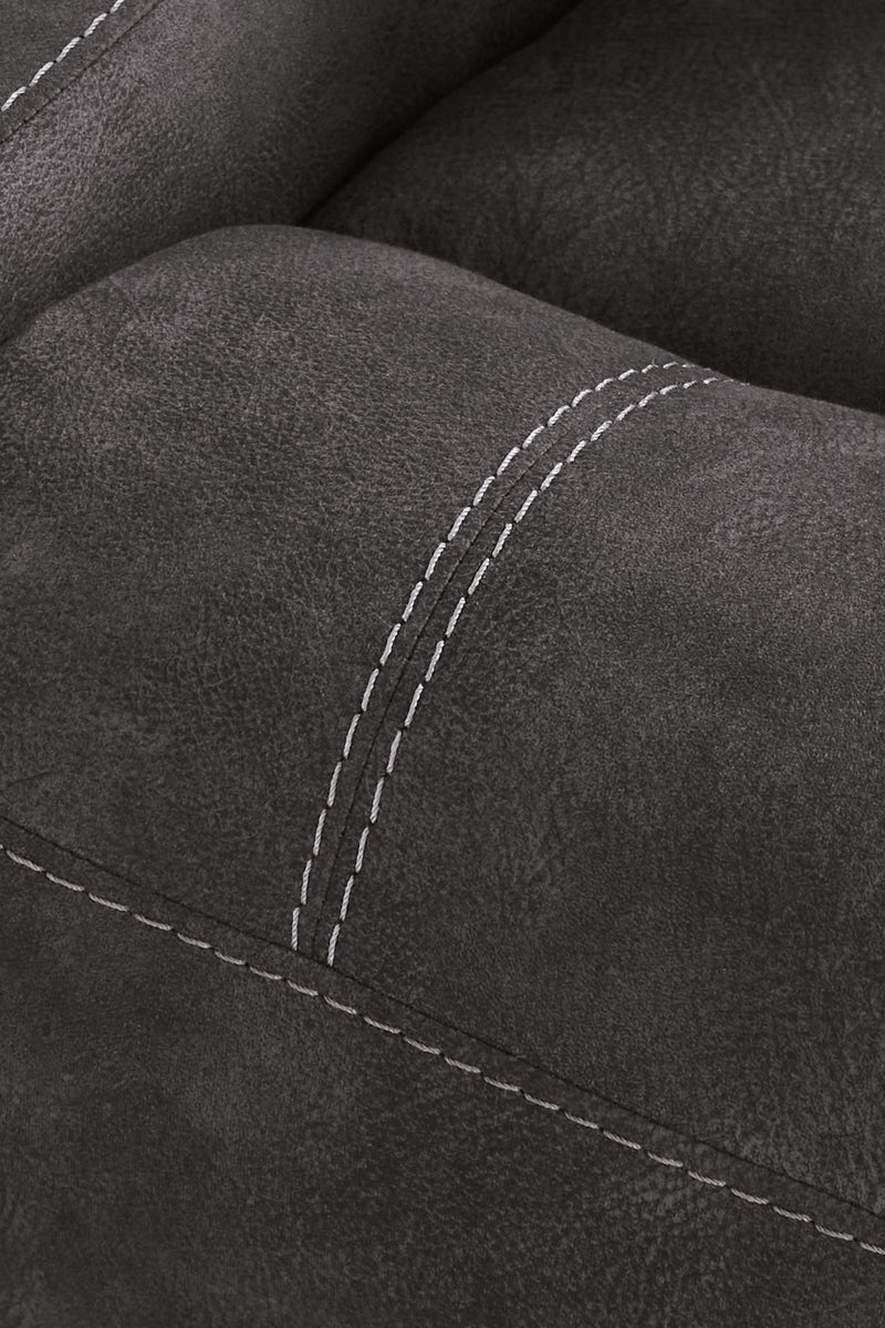 Brysonview - Reclining Sofa - Charcoal