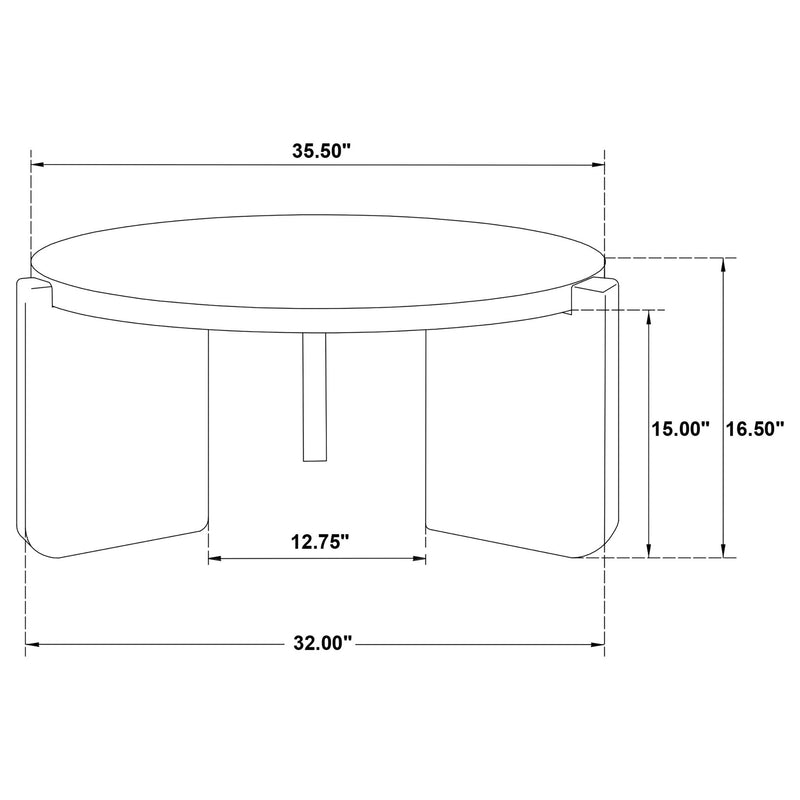 Lansing - 2 Piece Coffee And End Table Set - Black