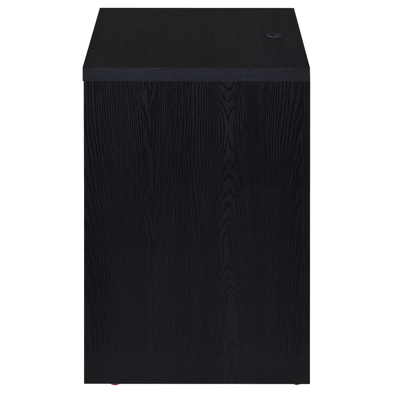 Geary - 2 Drawer Nightstand With LED Lights And USB Charging Ports