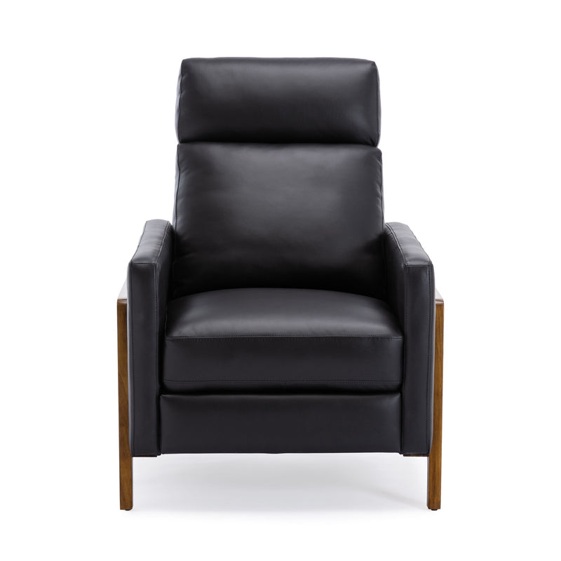 Richland - Push Back Recliner Chair - Black