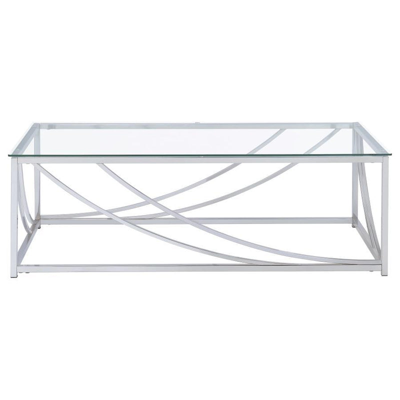 Lille - Glass Top Coffee And End Table Set