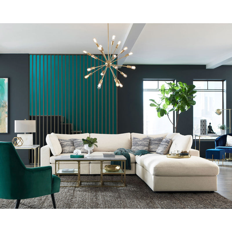 Rhette - Upholstered Sectional With Reversible Cushions