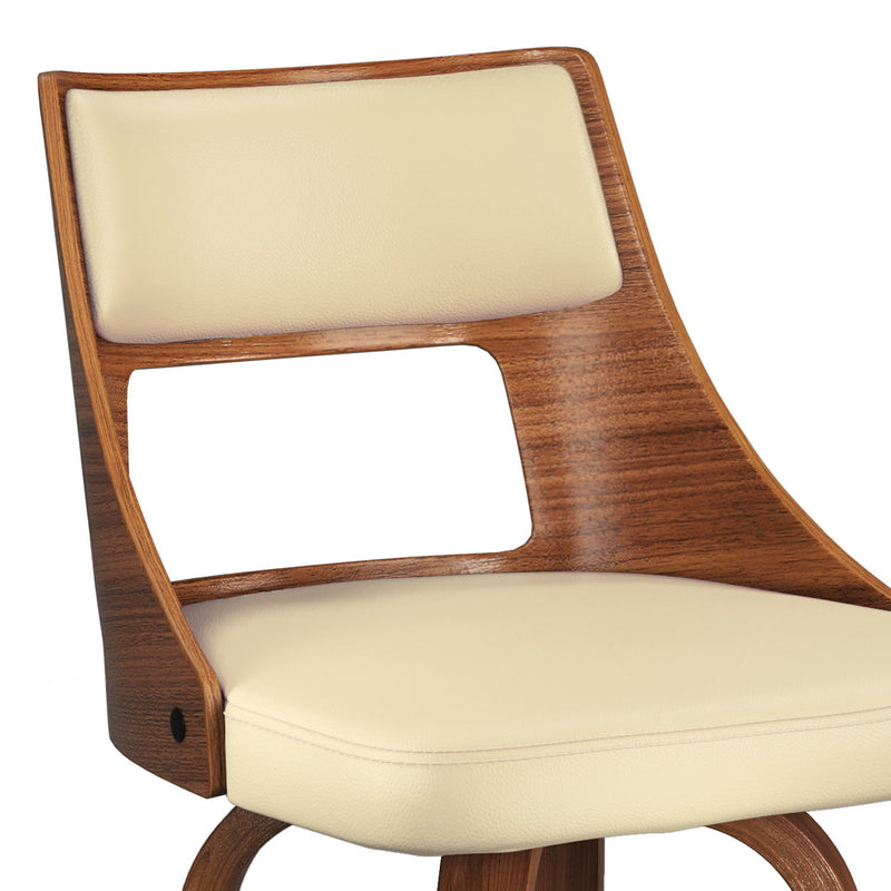 Dallyn - Swivel Bar Stool (Set of 2) - Cream