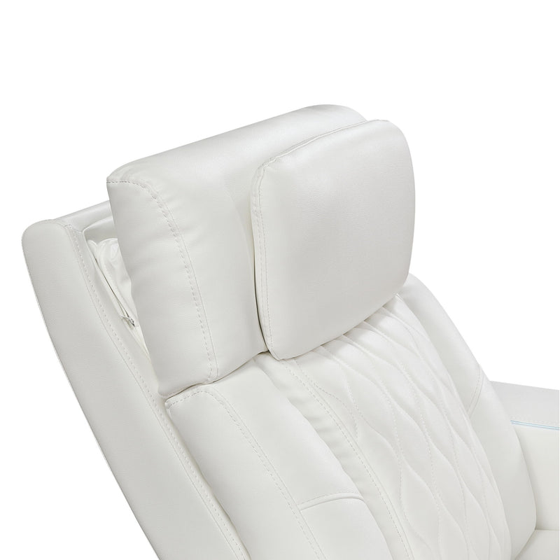 Electra - Power Reclining Set With Power Headrests, Massage And LED Lighting