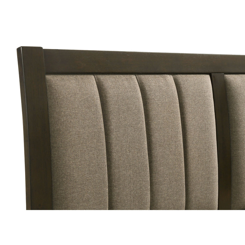 Clement - 4 Piece Queen Bedroom Set With Tufted Headboard - Dark Coffee