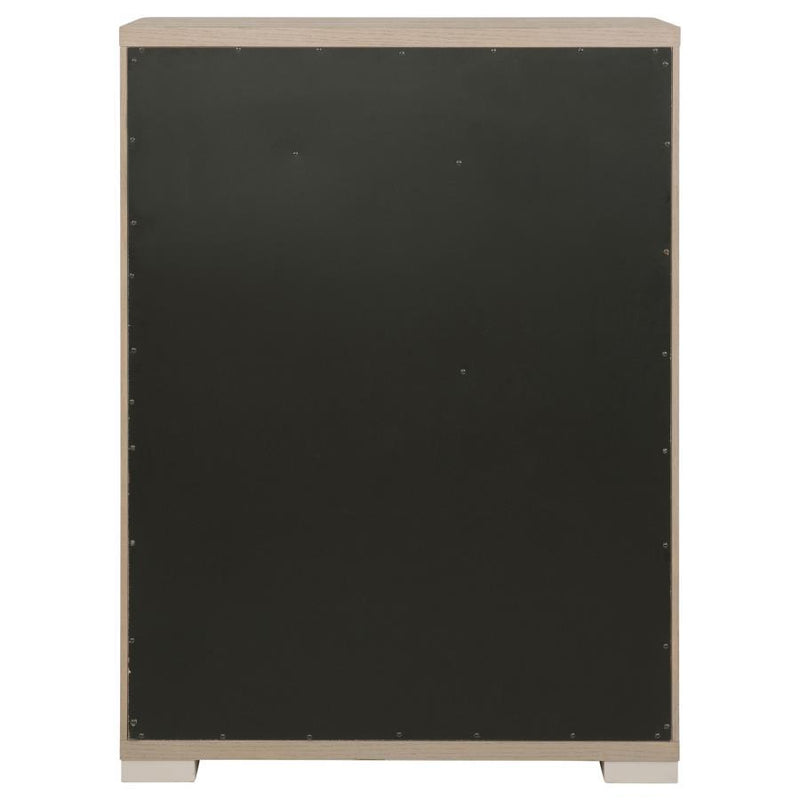 Ladera - 5-Drawer Bedroom Chest Of Drawers - Light Elm