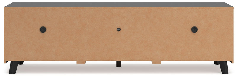 Danziar - Extra Large TV Stand - Black