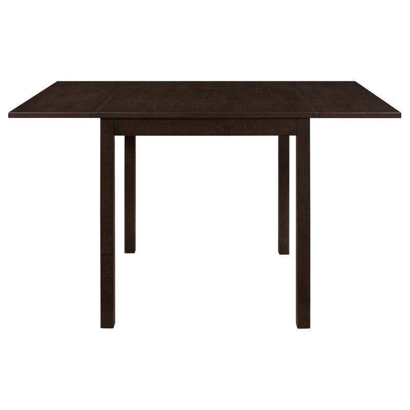 Vanetta - 3 Piece Dining Set With Drop Leaf Table And Chairs - Cappuccino