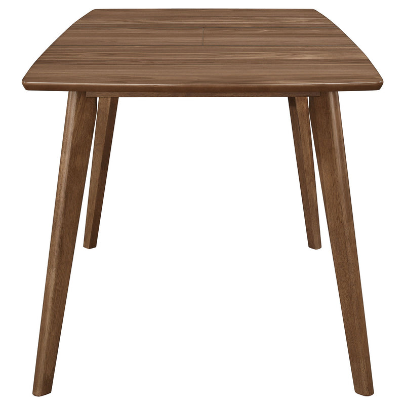 Rectangular Dining Table With Butterfly Leaf - Walnut