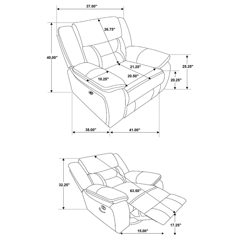 Brazelton - Pillow Top Arm Motion Living Room Set