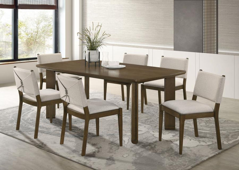 Ottowa - Rectangular Wood Dining Table - Brown