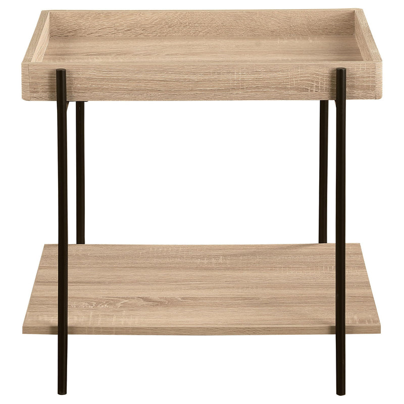 Fallon 3-piece Rectangular Coffee and End Table Set Natural