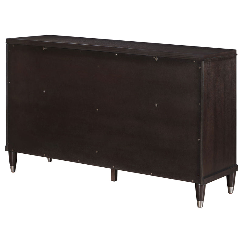 Niguel - 6 Drawer Dresser - Brown