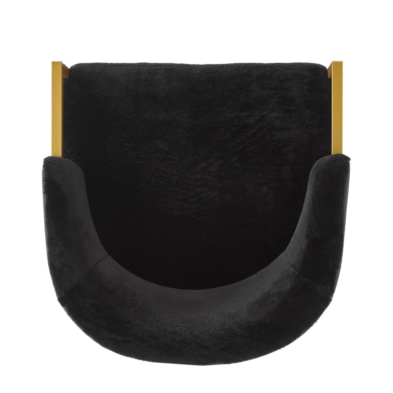 Upholstered Reading Accent Armchair For Living Room