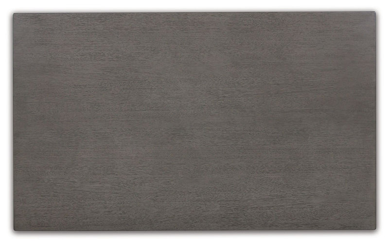 Caitbrook - Rect Drm Counter Table Set (Set of 7) - Gray