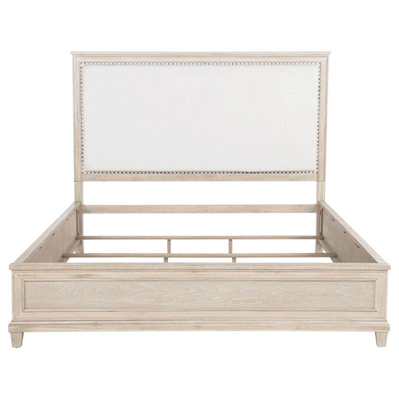 Pembroke 66-inch California King Panel Bed Washed Oak