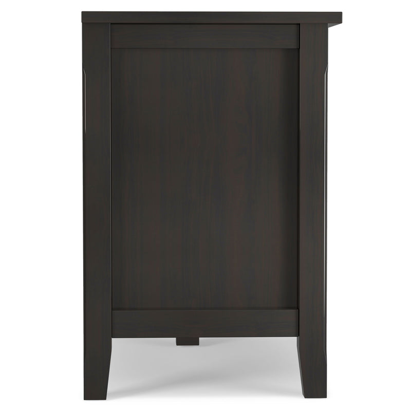 Warm Shaker - TV Media Stand - Hickory Brown
