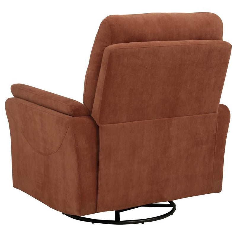 Adler - Upholstered Power Swivel Glider Recliner