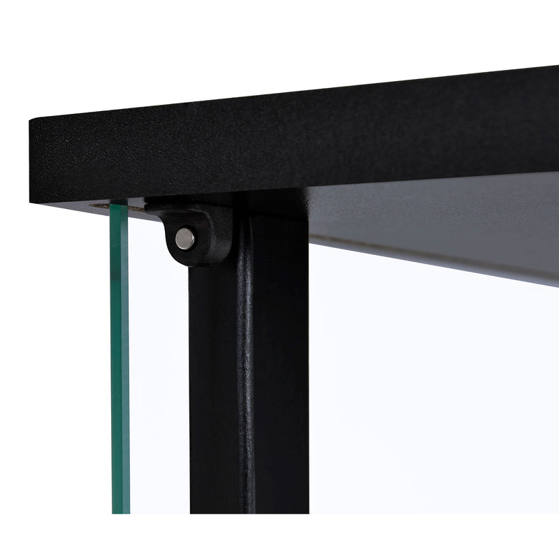 Serena - 4 Shelf Curio Cabinet - Black