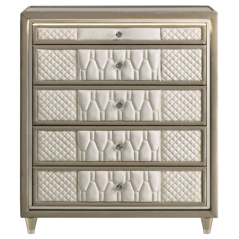 Mika - 5 Drawer LED Chest