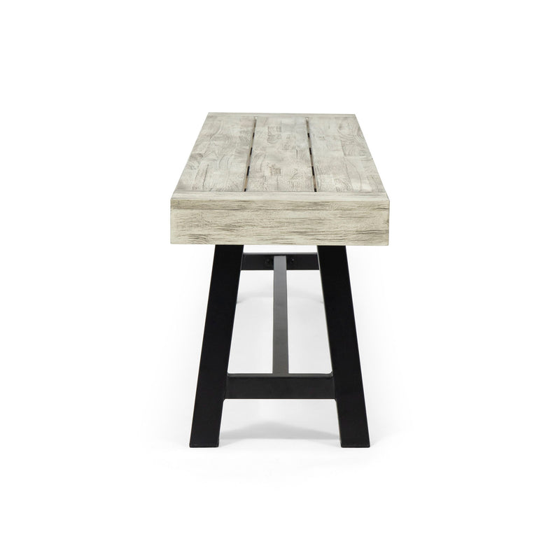 Carlisle - Outdoor Dining Bench - Gray