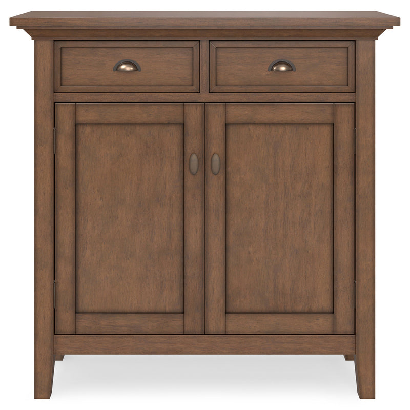 Redmond - Entryway Cabinet With Adjustable Shelves And Drawers - Brown
